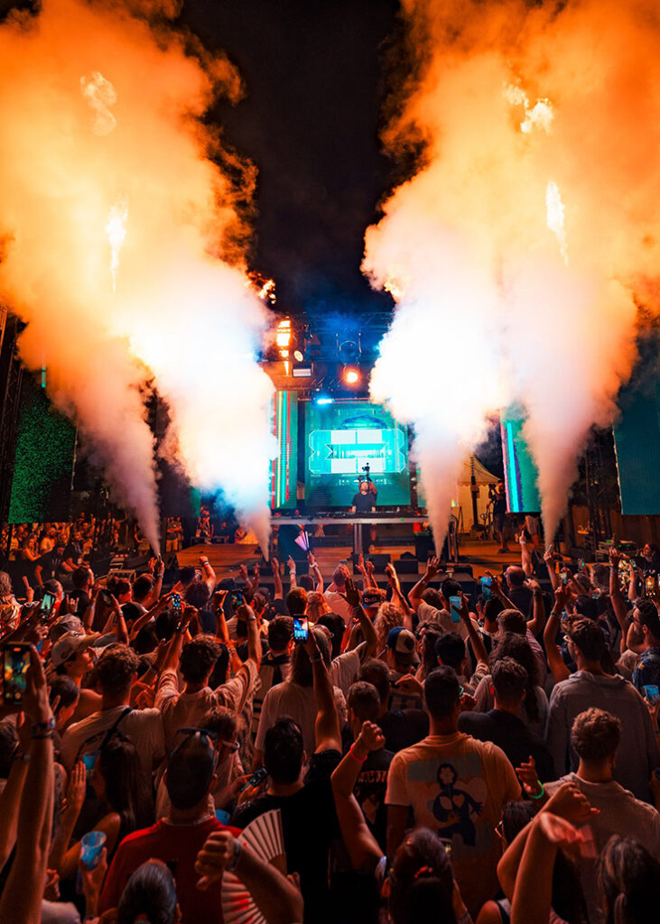 festival effets spéciaux scénique co2