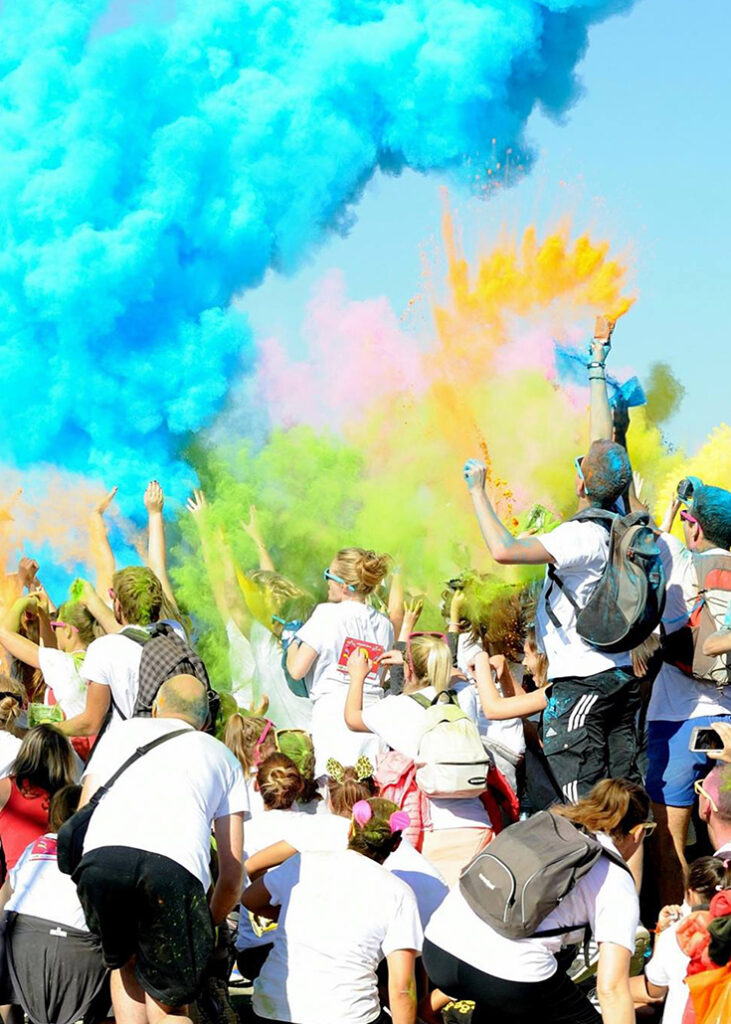 fêtes effets spéciaux scénique poudre holy