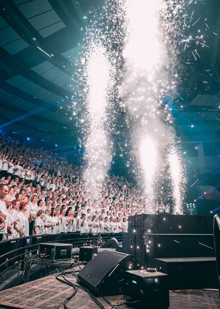 zenith choeur du sud étincelles scenographe fx