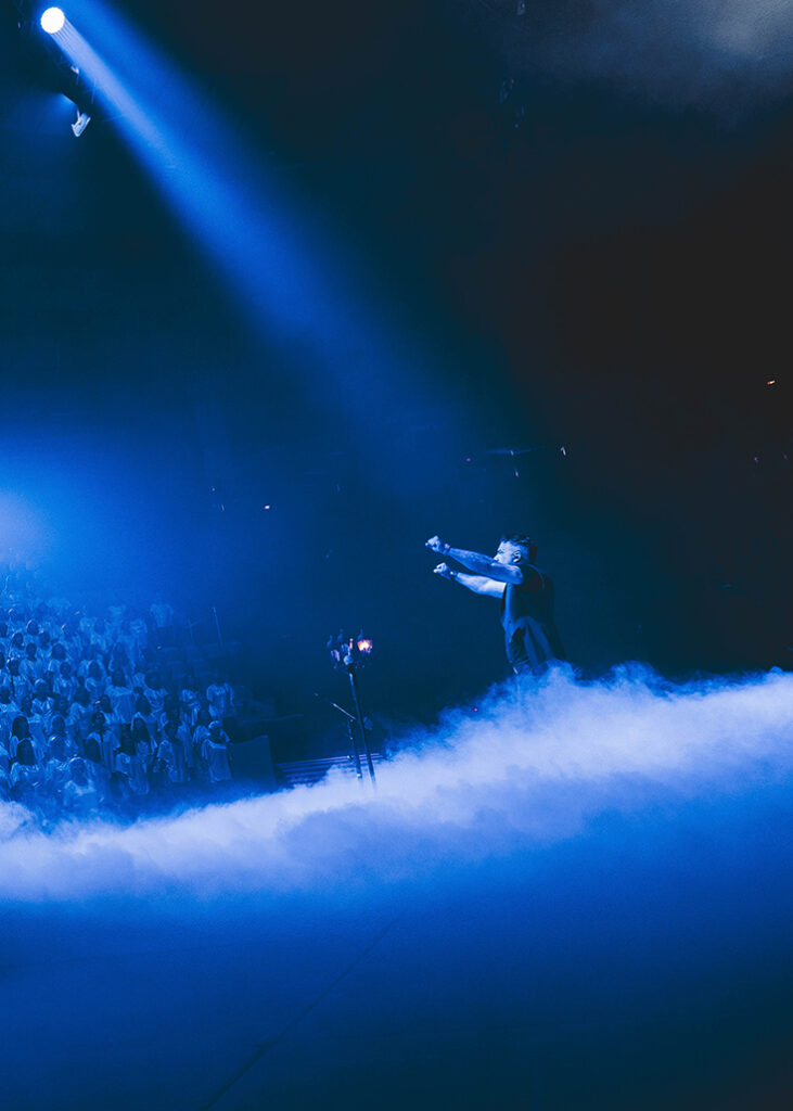 zenith choeur du sud fumée lourde scenographe fx